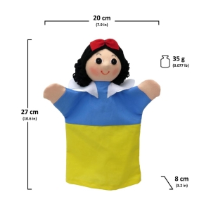 Кукла за театър Снежанка, 27 см.