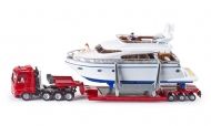Siku- Комплект тир и яхта Heavy haulage transporter with yacht