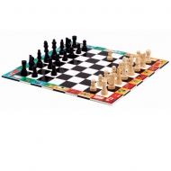 Djeco - Комплект за игра шах и дама 