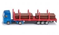 Siku - Играчка камион за превоз на дървен материал Log transporter