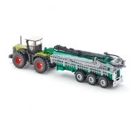 Siku -  Играчка трактор с вакум цистерна Claas Xerion