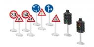 Siku -  Комплект пътни знаци и светофари