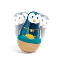 Djeco - Бебешка дрънкалка - Пингвинче - Roly pingui