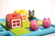 SMARTGAMES, three little piggies, трите малки прасенца, логическа, игра, игри, играчка, играчки