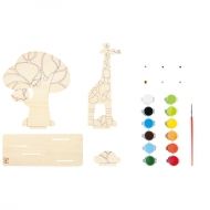hape, творчески, комплект, боички, дървени, части, приятели, в, джунглата, игра, игри, игачка, играчки