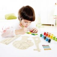 hape, творчески, комплект, боички, дървени, части, приятели, в, джунглата, игра, игри, игачка, играчки