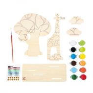 hape, творчески, комплект, боички, дървени, части, приятели, в, джунглата, игра, игри, игачка, играчки