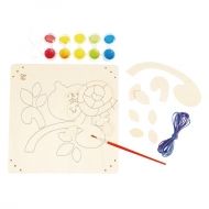 hape, твори, играй, оцвети, дървени, части, веселият, охлюв, декорация, игра, игри, играчка, играчки