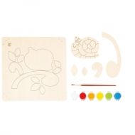 hape, твори, играй, оцвети, дървени, части, веселият, охлюв, декорация, игра, игри, играчка, играчки