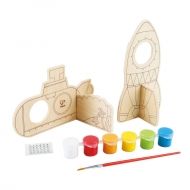 hape, творчески, комплект, космонавт, водолаз, под, водата, космос, ракета, подводница, рамка, за, снимка, игра, игри, играчка, играчки