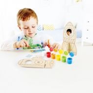 hape, творчески, комплект, космонавт, водолаз, под, водата, космос, ракета, подводница, рамка, за, снимка, игра, игри, играчка, играчки