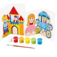 Hape - Творчески комплект - Приказка - Оцвети и играй