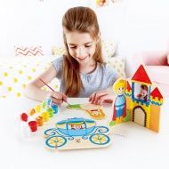 hape, творчески, комплект, приказка, рамка, за, снимка, игра, игри, играчка, играчки