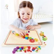 hape, дървена, мозайка, пъзел, динозавър, Рекс, декорация, игра, игри, играчка, играчки