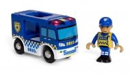 Brio - Играчка - Полицейски ван със светлинен и звуков сигнал
