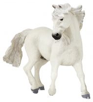 Papo - Фигурка за колекциониране и игра - Бял кон 