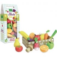 Vilac - Дървени плодове и зеленчуци в картонена касетка