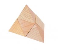 Goki - 3D дървен пъзел - Магическа пирамида