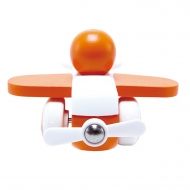 hape, дървенo, самолетче, дърво, самолет, с, дръжка, игра, игри, играчка, играчки