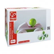hape, дървена, количка, дърво, кола, с, дръжка, игра, игри, играчка, играчки