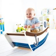 hape, дървена, люлка, лодка, море, игра, игри, играчка, играчки