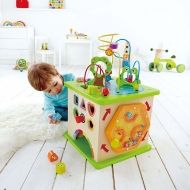 hape,голям, дървен, дидактически, куб, дейности, игра, игри, играчка, играчки