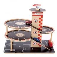 hape, дървен, триетажен, паркинг, кола, коли, колички, хеликоптер, игра, игри, играчка, играчки