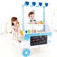 hape, количка, за, сладолед, пазар, сок, мляко, игра, игри, играчка, играчки