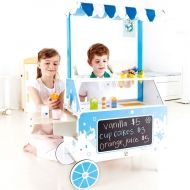 hape, количка, за, сладолед, пазар, сок, мляко, игра, игри, играчка, играчки