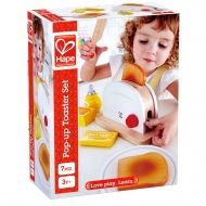 hape, дървен, детски, тостер, филийки, мед, масло, кухня, кухненски, уред, игра, игри, играчка, играчки