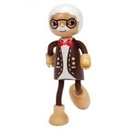 hape, детски, дървнеи, дървена, кукла, кукли, модерно, семейство, дядо, къща, куклена, игра, игри, играчка, играчки