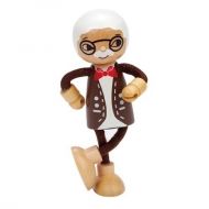 hape, детски, дървнеи, дървена, кукла, кукли, модерно, семейство, дядо, къща, куклена, игра, игри, играчка, играчки