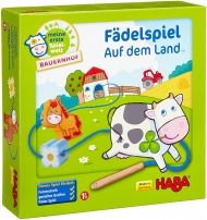 Haba - Дървена играчка за нанизване - Ферма