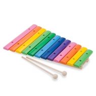New Classic Toys - Музикален инструмент - Многоцветен ксилофон