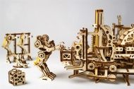 Ugears, Дървен, 3D, пъзел, творчество, креативност, механичен, механизъм, механични пъзели, пъзел, триизмерен, триизмерни, за, украса, игра, игри, играчки, играчка, фабрика, за, роботи, robot, робот, механика, машини