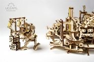 Ugears, Дървен, 3D, пъзел, творчество, креативност, механичен, механизъм, механични пъзели, пъзел, триизмерен, триизмерни, за, украса, игра, игри, играчки, играчка, фабрика, за, роботи, robot, робот, механика, машини