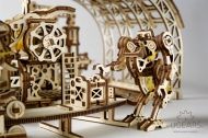 Ugears, Дървен, 3D, пъзел, творчество, креативност, механичен, механизъм, механични пъзели, пъзел, триизмерен, триизмерни, за, украса, игра, игри, играчки, играчка, фабрика, за, роботи, robot, робот, механика, машини