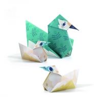 djeco, творчески комплект оригами, оригами, семейства, животни, хартия, творчество с хартия, творчество, декорация, изкуство