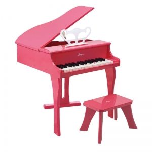 hape, дървен, музикален, инструмент, дървено, розово, пиано, музика, игра, игри, играчка, играчки