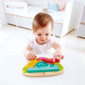 hape, дървен, пъзел, детски,уморени, животни, пъзели, забавен, игра, игри, играчка, играчки