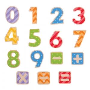 bigjigs, математика, цифри, числа, знаци, събиране, изваждане, умножение, деление, пъзел, пъзели, магнит, магнитни, игра, игри, играчка, играчки