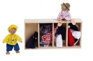 Goki, мечета, за обличане, в дървена, кутия, преобличане, дървена играчка, образователна играчка, играчка, играчки, игри, игра