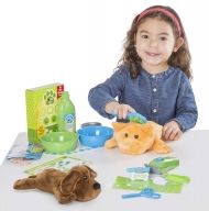 melissa & doug, комплект за игра с аксесоари, грижая за  животните, грижа, животни, домашни любимци, комплект, игра, игри, играчка, играчки