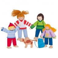 Goki - Гъвкави куклички - Семейство на къмпинг