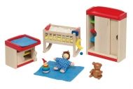 Goki - Обзавеждане за детска стая на къща за кукли 