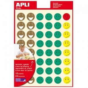 Apli - Презалепващи стикери за поощрение - Mr. Smiley