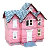 Melissa & Doug - Дървена къща за кукли - Викториански стил
