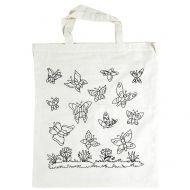 Goki, памучна торбичка за оцветяване, пеперуди, памучна чанта, за оцветяване, декориране