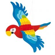 Goki - Декорация за детска стая - Летящ папагал