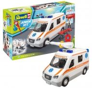 Revell, сглобяем модел, джуниър комплект, линейка, сглобяема количка, сглобяема линейка, сглобяема играчка, игра, игри, играчка, играчки 